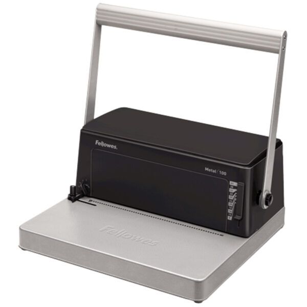 Encuadernadora Metal 100 ENCUADERNADORA ESPIRAL FELLOWES METAL 100